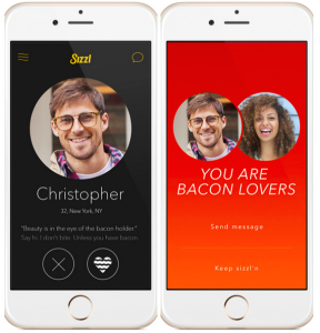 Tinder for bacon-lovers